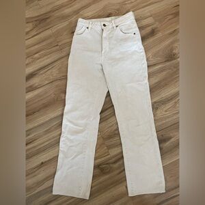 Rollas Original Straight Jeans- Salt Color